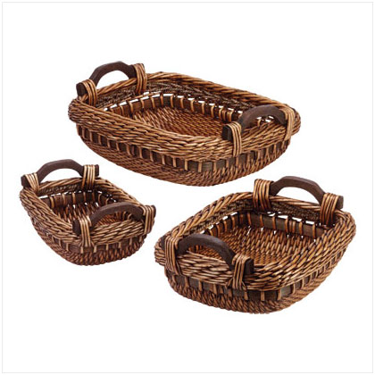 Stained Willow Basket